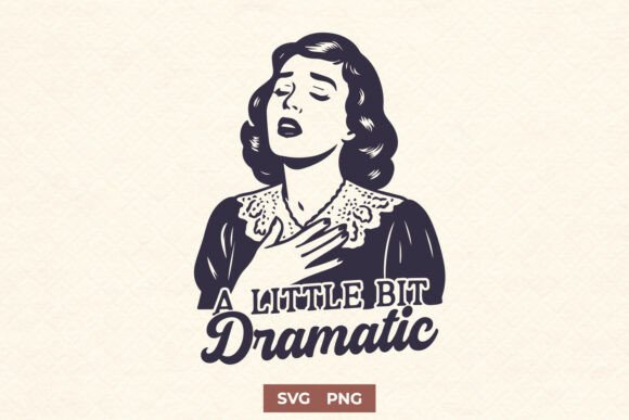 A Little Bit Dramatic SVG