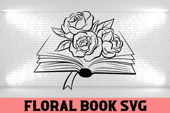 Book Lover SVG Design for Crafts and Graphics