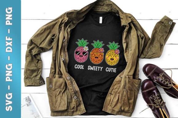 Cool Sweety Cutie Funny Pineapple SVG Review