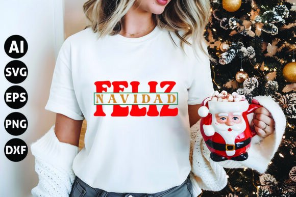 Feliz Navidad Svg for Creative Graphics and Crafts