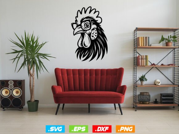 Fun Chicken SVG for Creative Graphics and Crafts