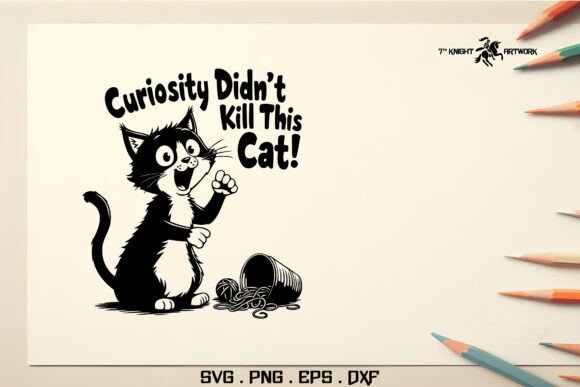Funny Cat Svg Pt.1 for Crafts and Graphics