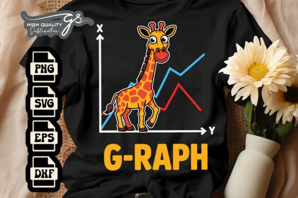 Giraffe Animal Puns Funny Cute SVG Graphics for Crafts