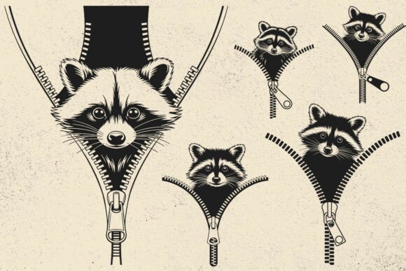 Raccoon Svg for Playful Branding