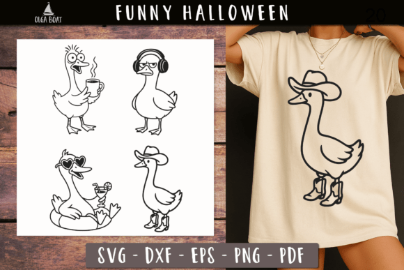Silly Goose Svg For Creative Graphics